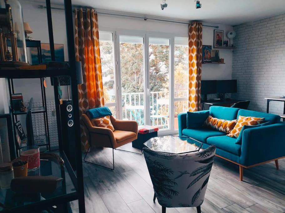 Cozy Apartment Free Parking Caen Bagian luar foto